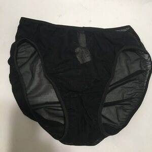 NWT VICTORIA'S SECRET VTG MESH RUFFLE BIKINI PANTIES
